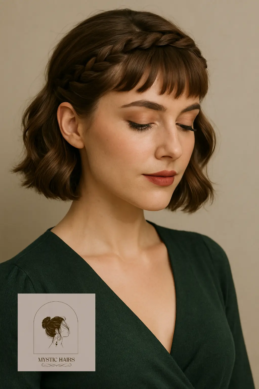 Braided Bang Crown