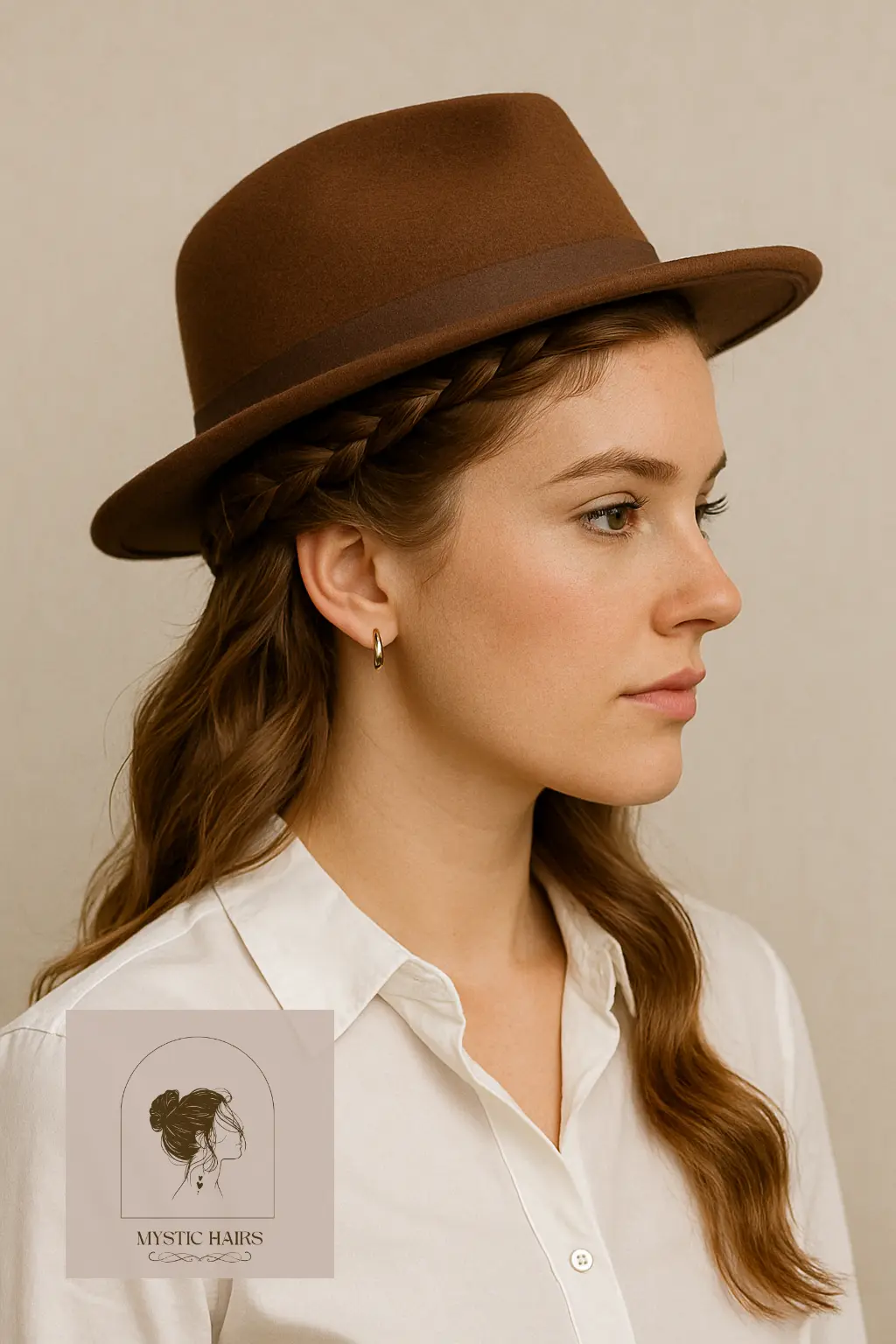 Braided Front, Loose Back
