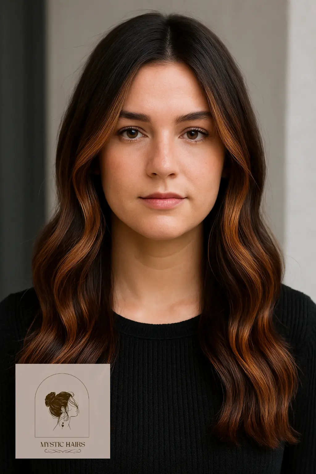 Bronze Tones on Dark Brown