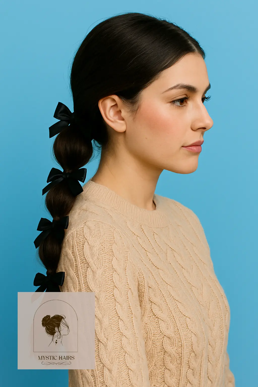 Bubble Braid with Mini Bows