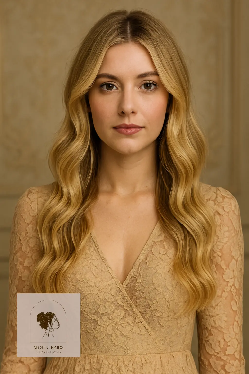Buttery Blonde with Sandy Tones