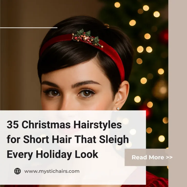 Christmas Hairstyles for Short Hair