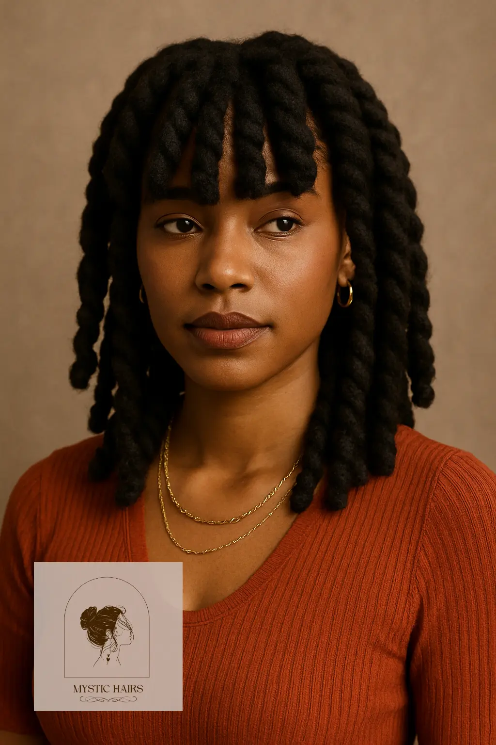 Chunky Front Bang Twists