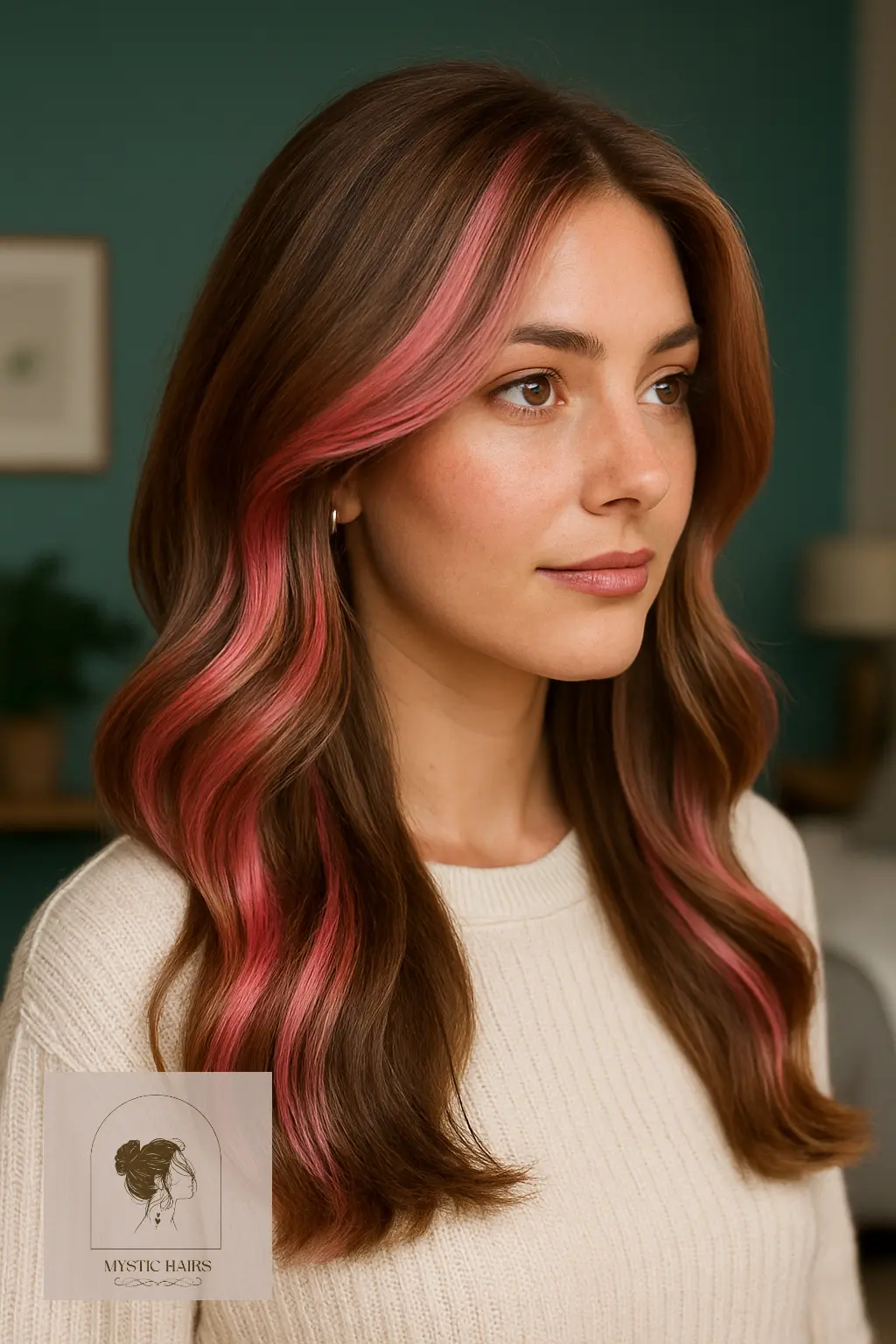 Classic Blowout with Pink Glow