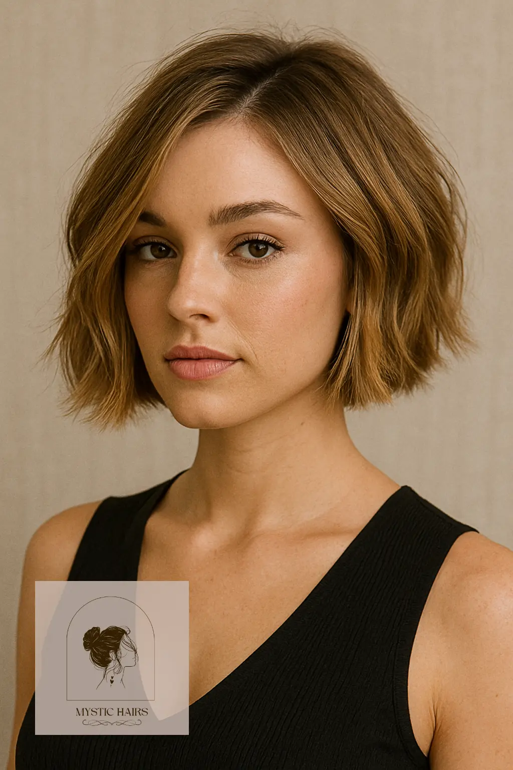 Classic Bob with Modern Texture