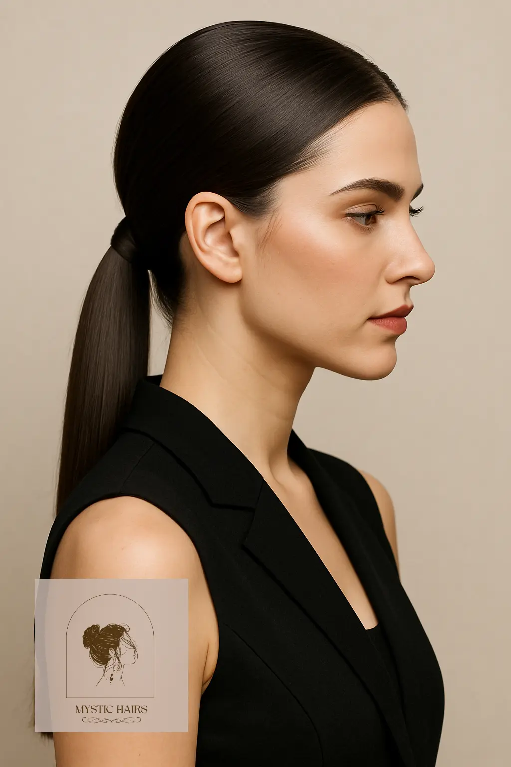 Classic Low Sleek Ponytail