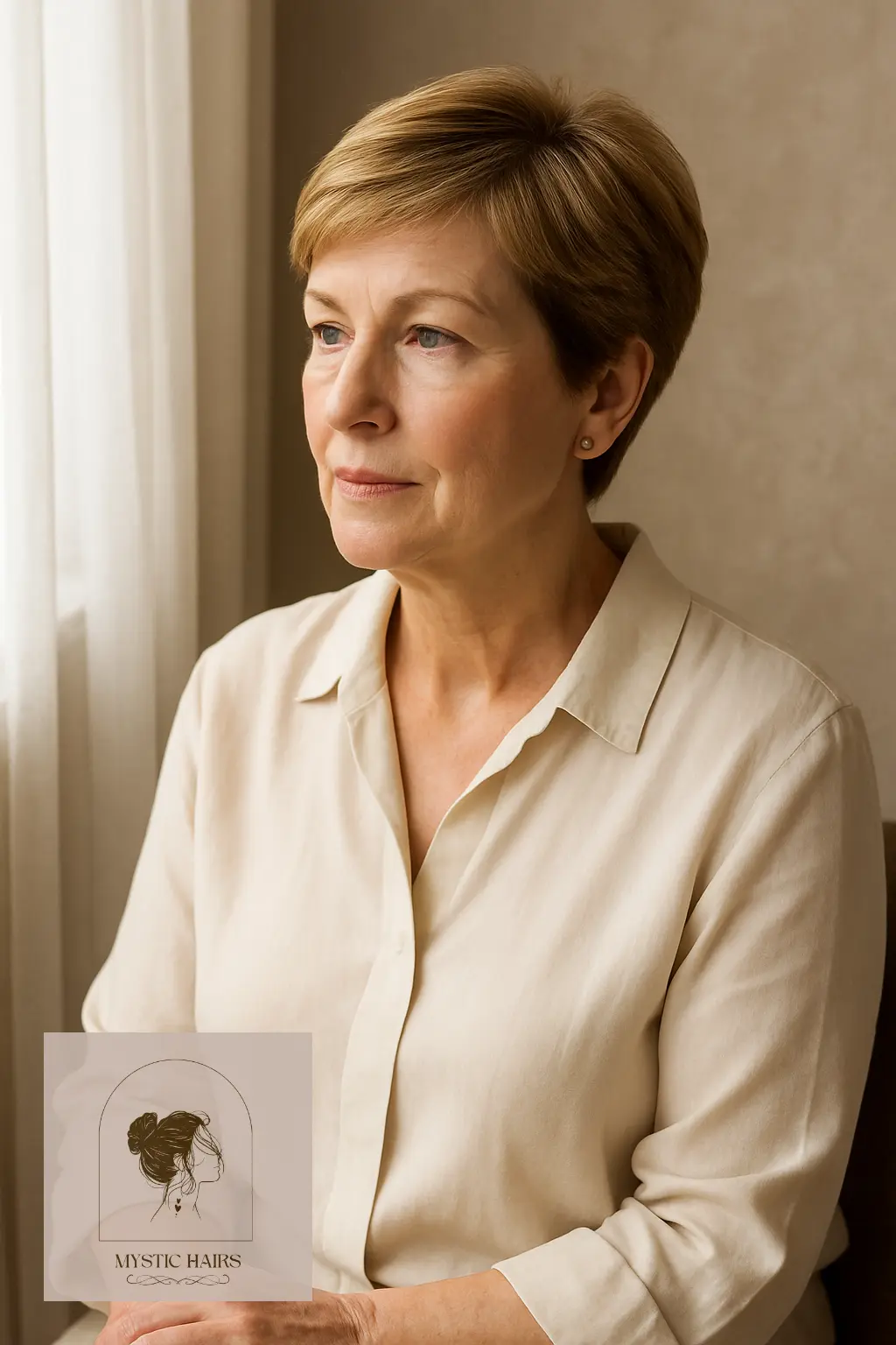 Classic Short Cut with Subtle Highlights