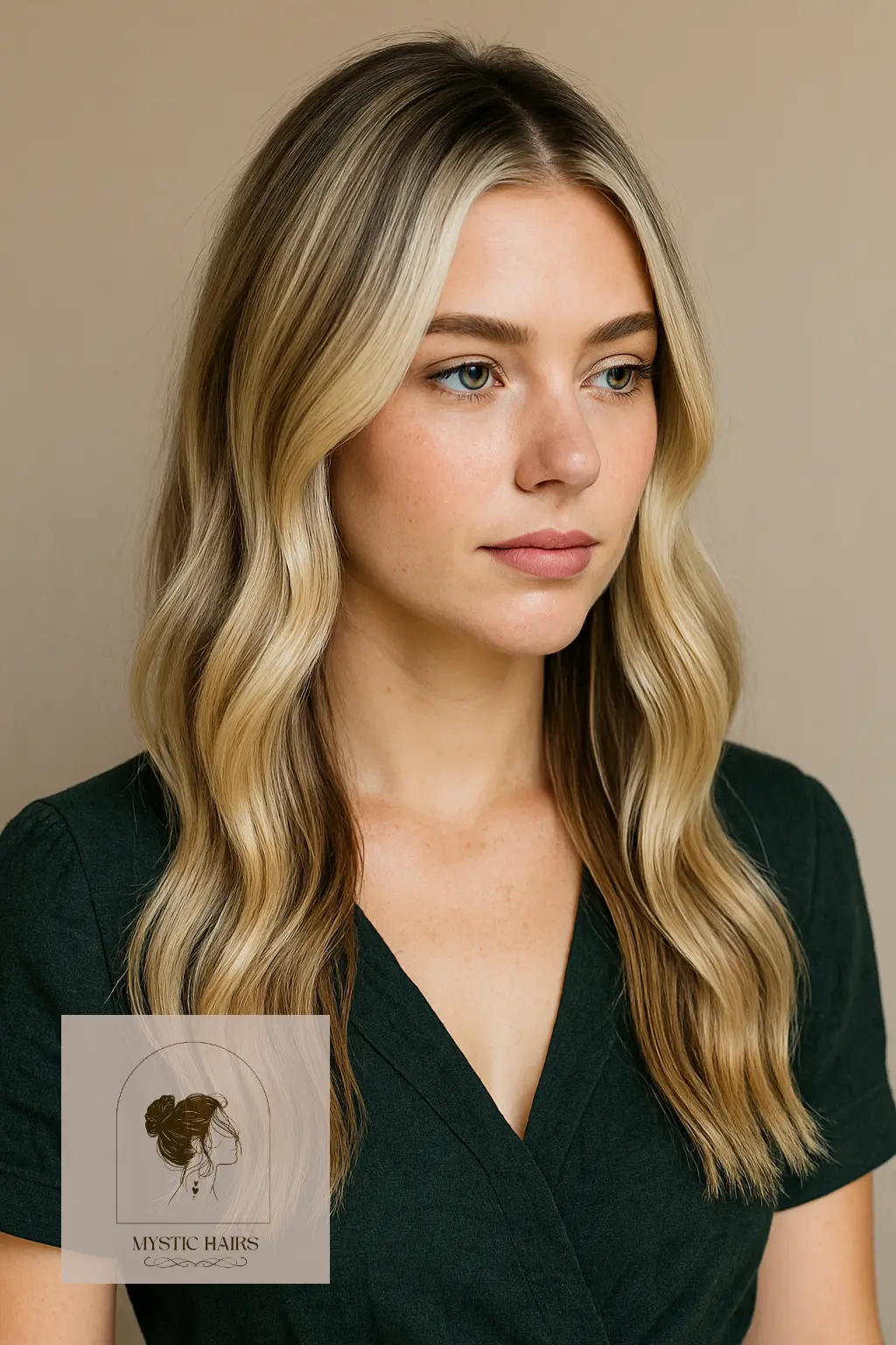 Cool Blonde Highlights with Root Melt