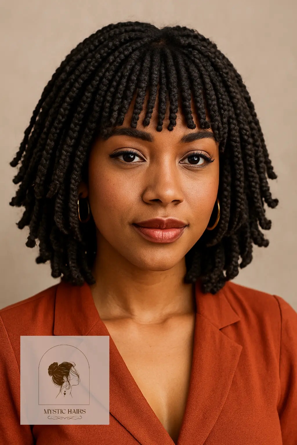 Crochet Twists With Bangs and Layers