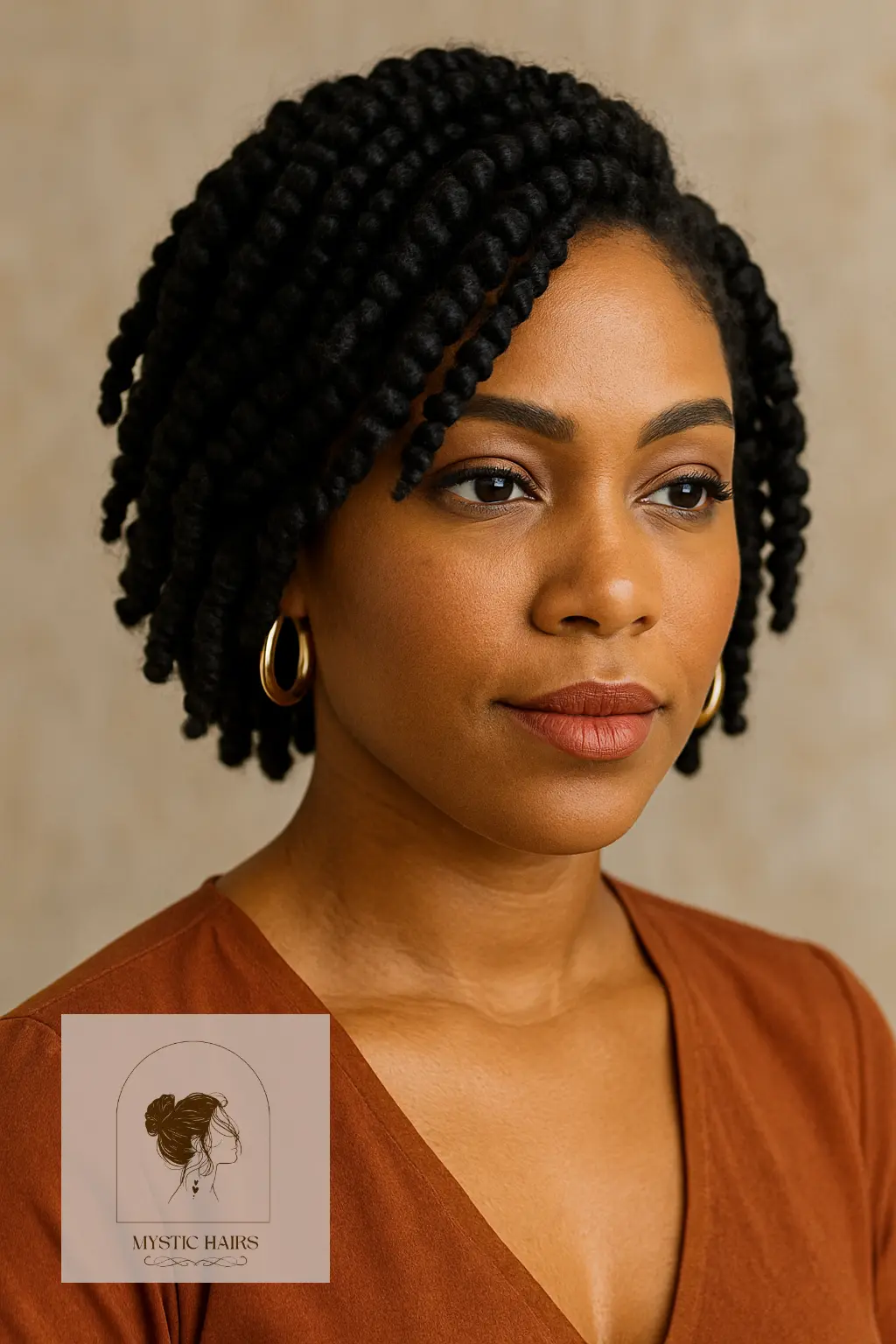 Crochet Twists With Deep Side Flip