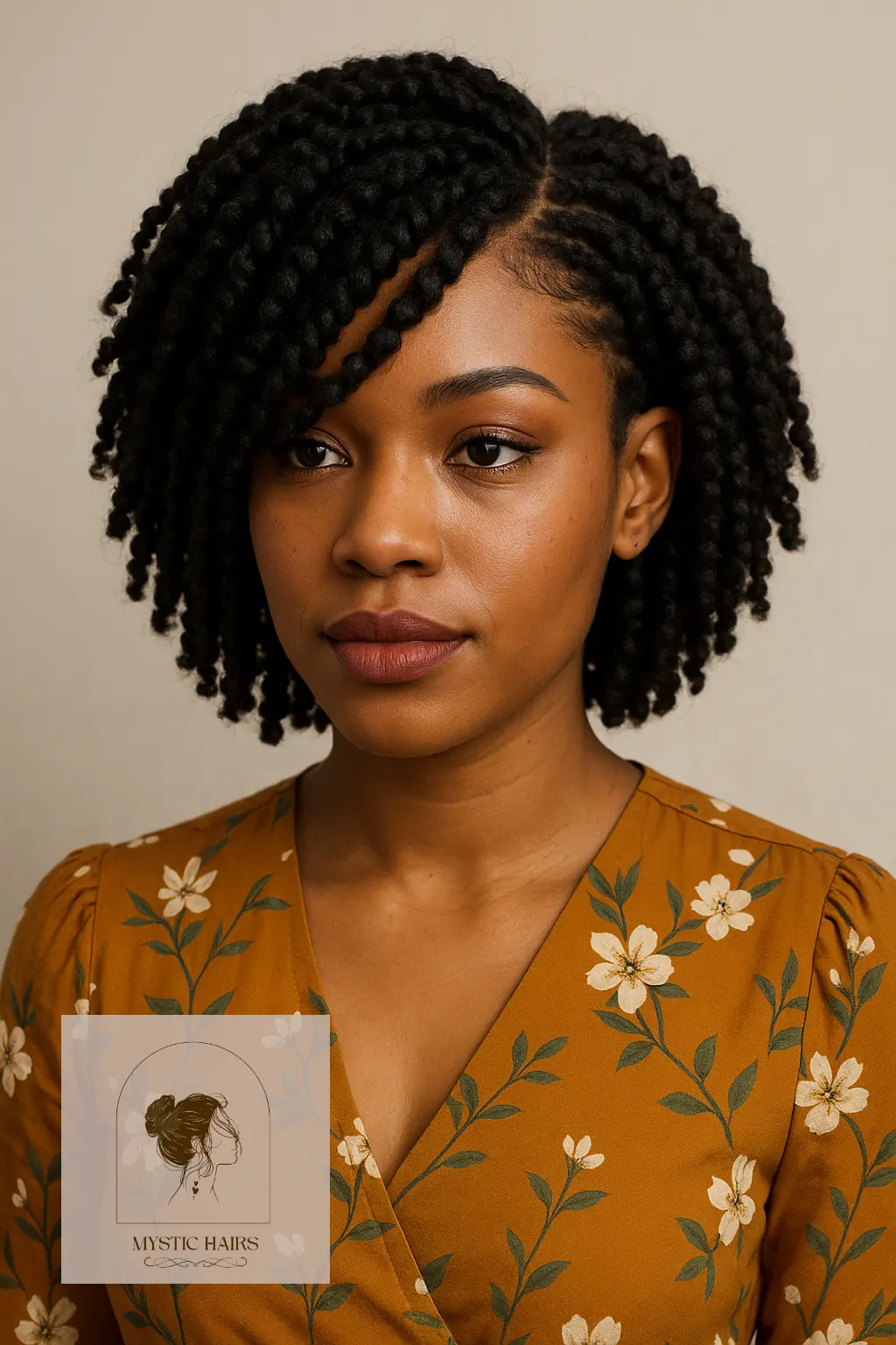 Crochet Twists With Side Bangs