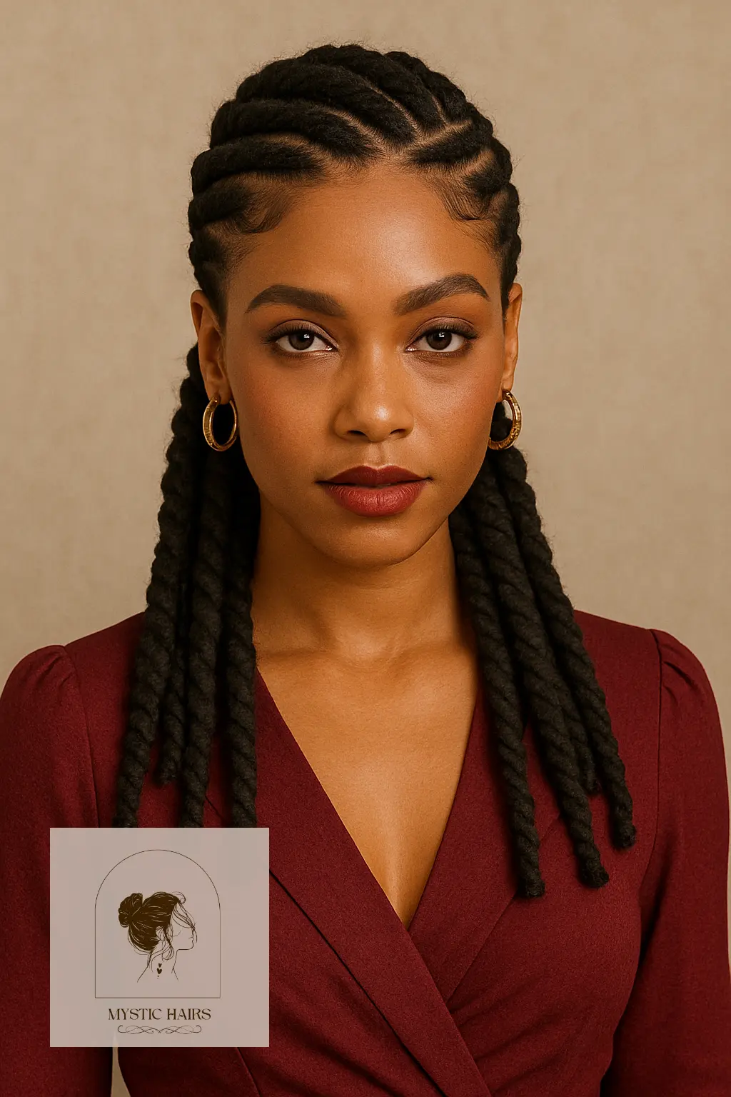 Crowned Flat Twists into Twists