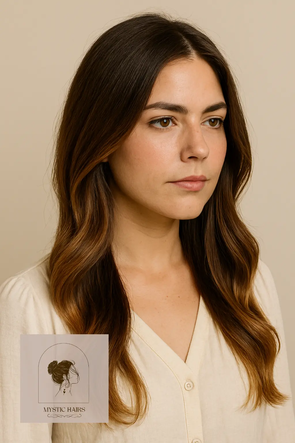 Deep Brunette Base with Light Honey Ends