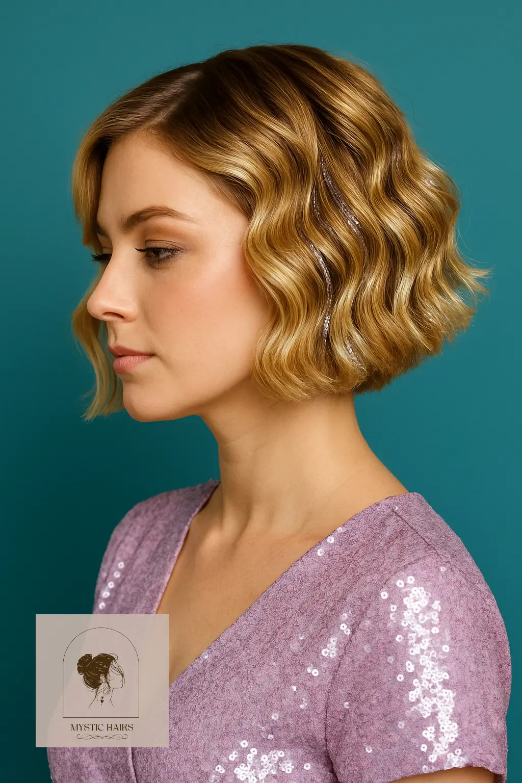 Disco Waves with Tinsel Extensions
