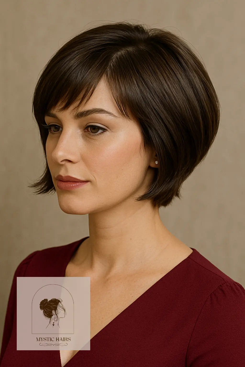 Feathered Fringe with Gloss Finish