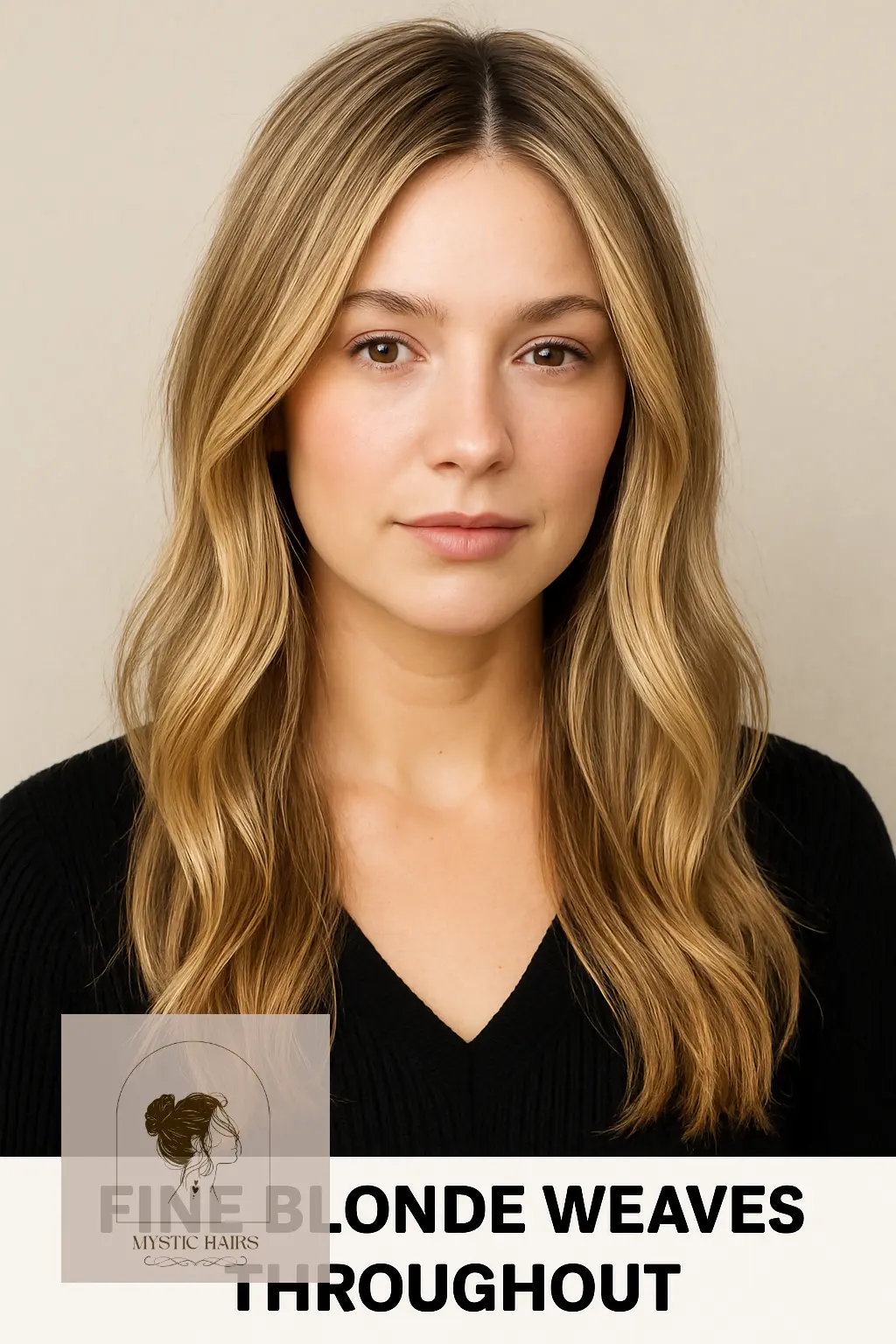 Fine Blonde Weaves Throughout