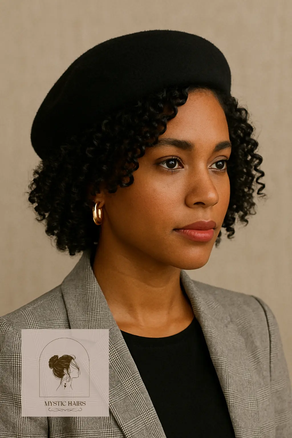 Finger Coils with Side Part