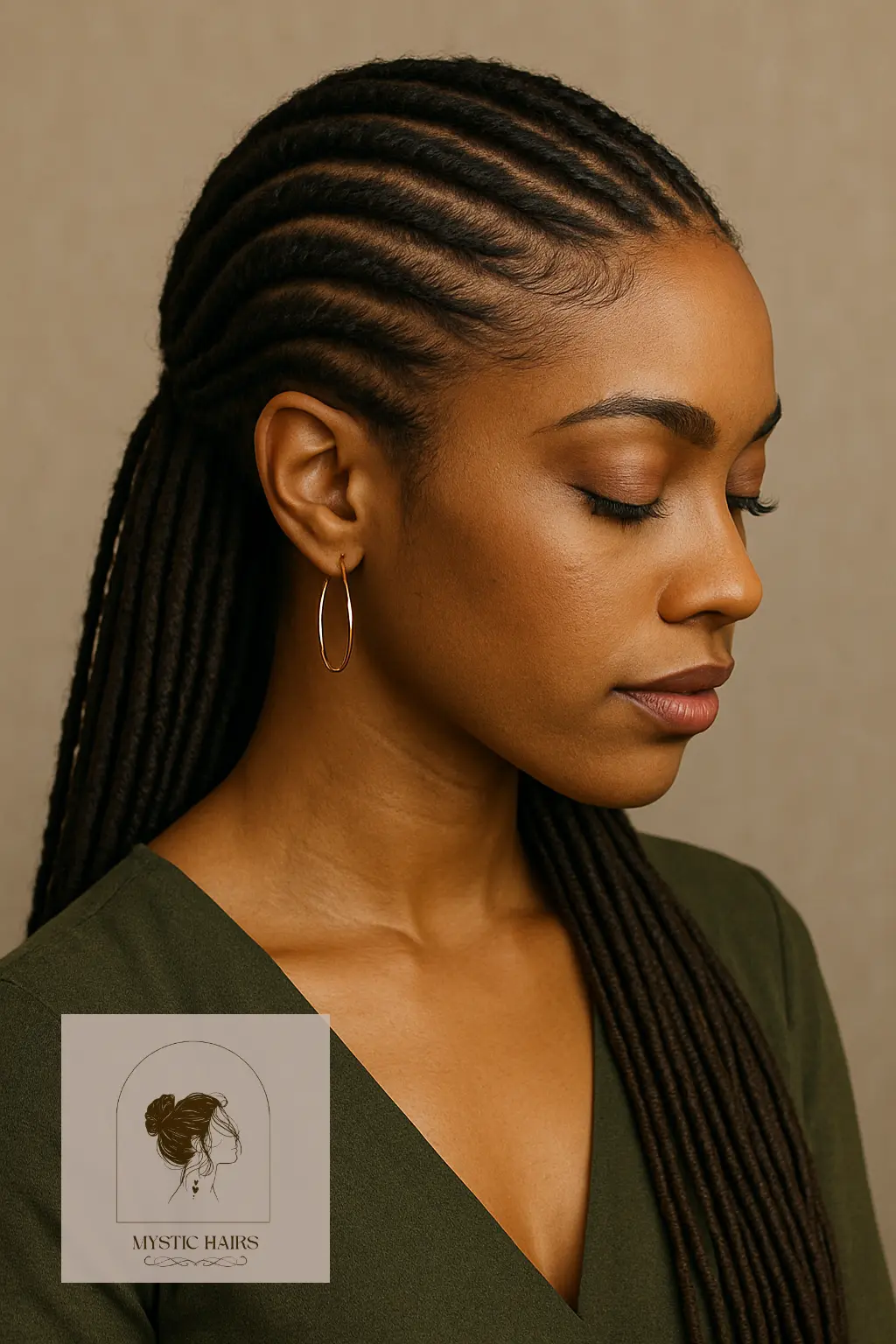 Flat Twists Into Back Loc Flow