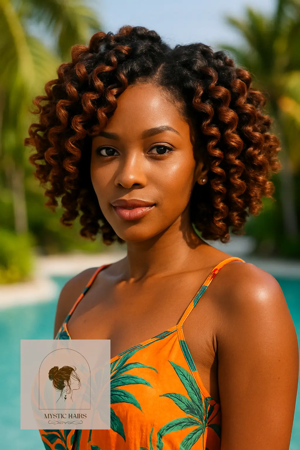Flexi Rod Curls On Natural Hair