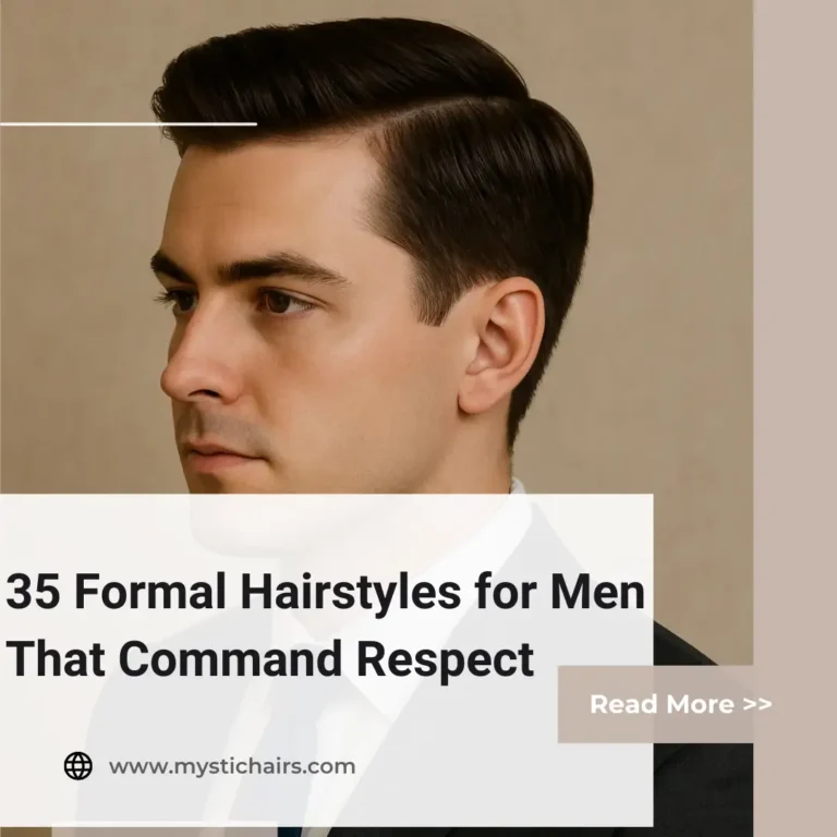 Formal Hairstyles for Men