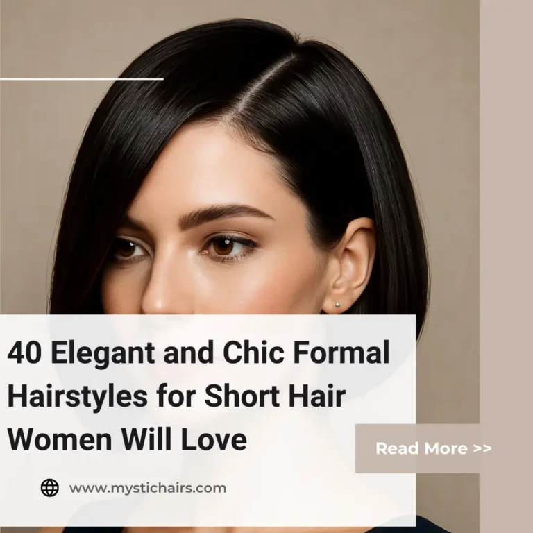 Formal Hairstyles for Short Hair