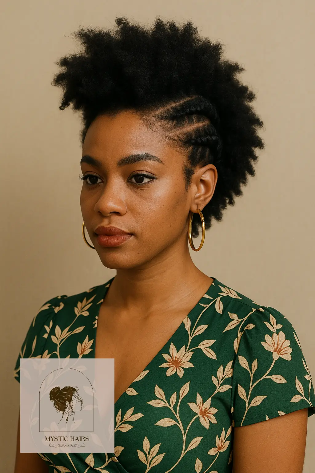 Frohawk with Flat-Twisted Sides