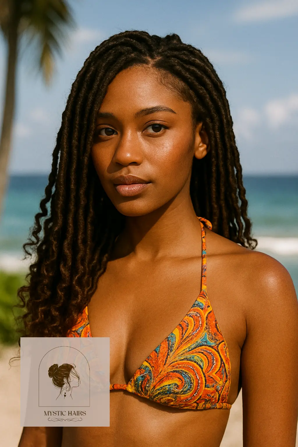 Goddess Locs With Curly Ends