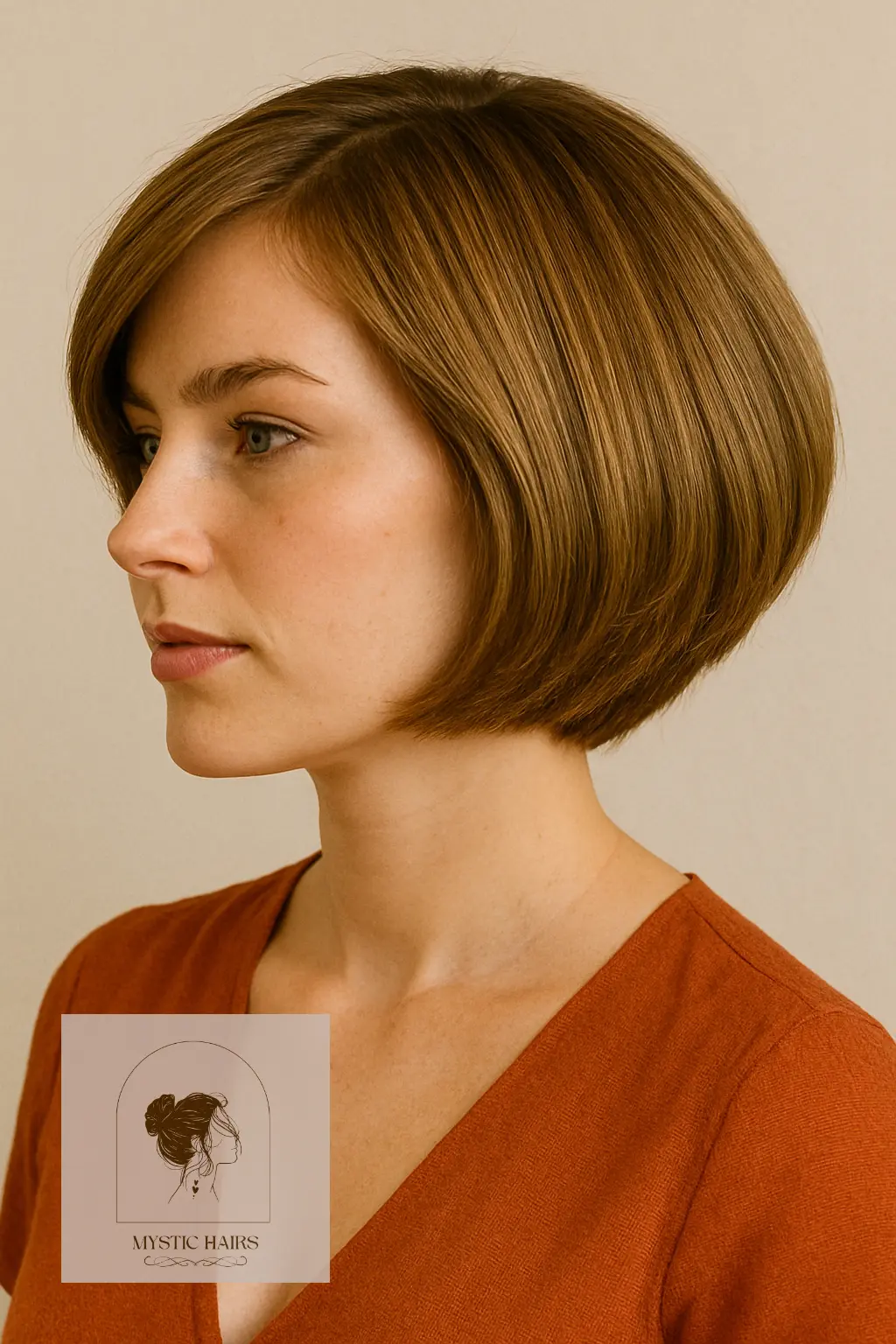 Graduated Bob with Rounded Volume