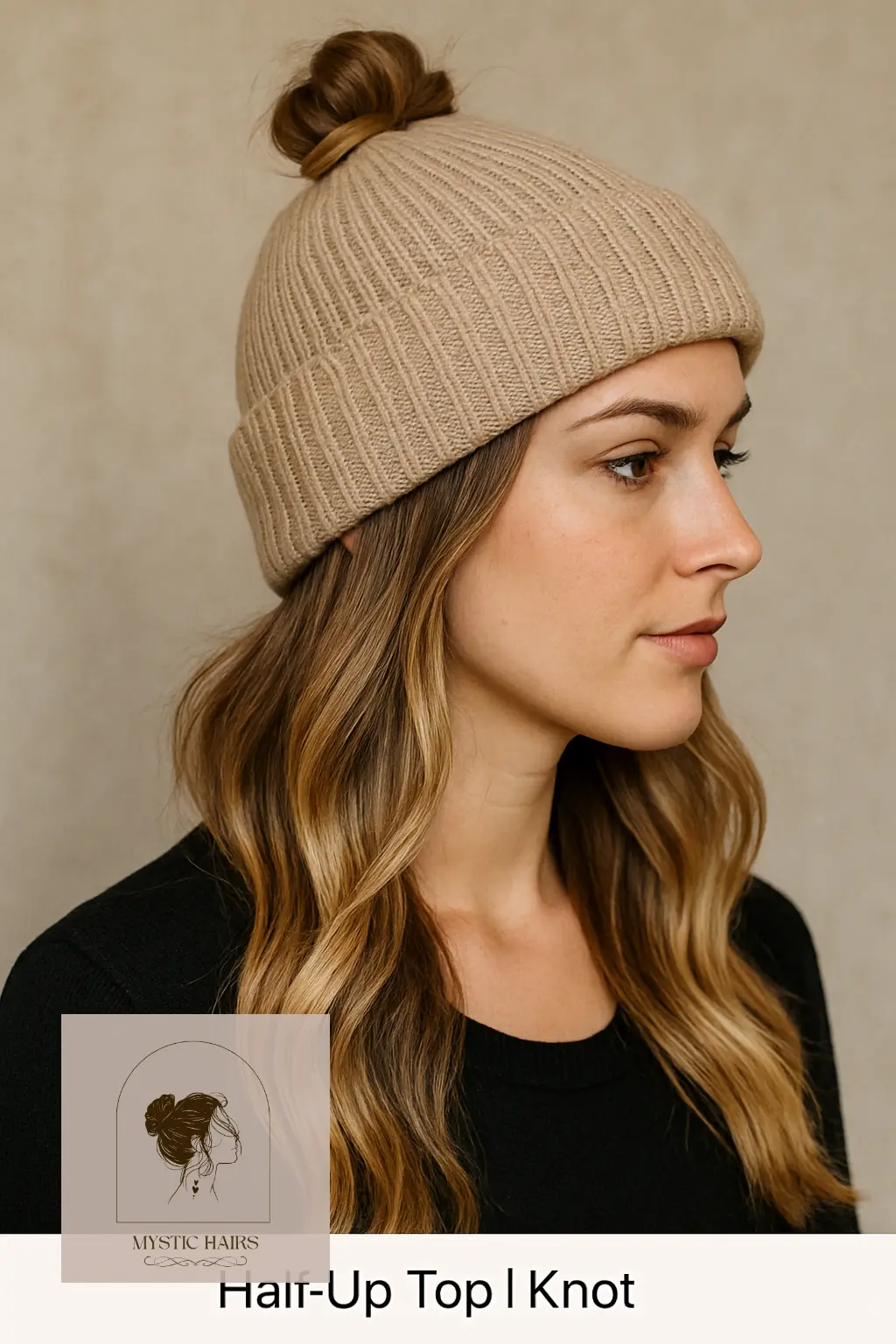 Half-Up Top Knot