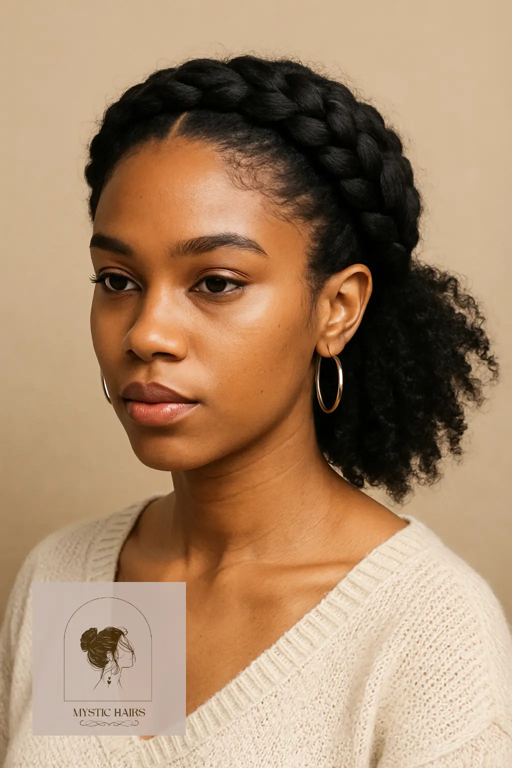 Halo Braid with Loose Ends