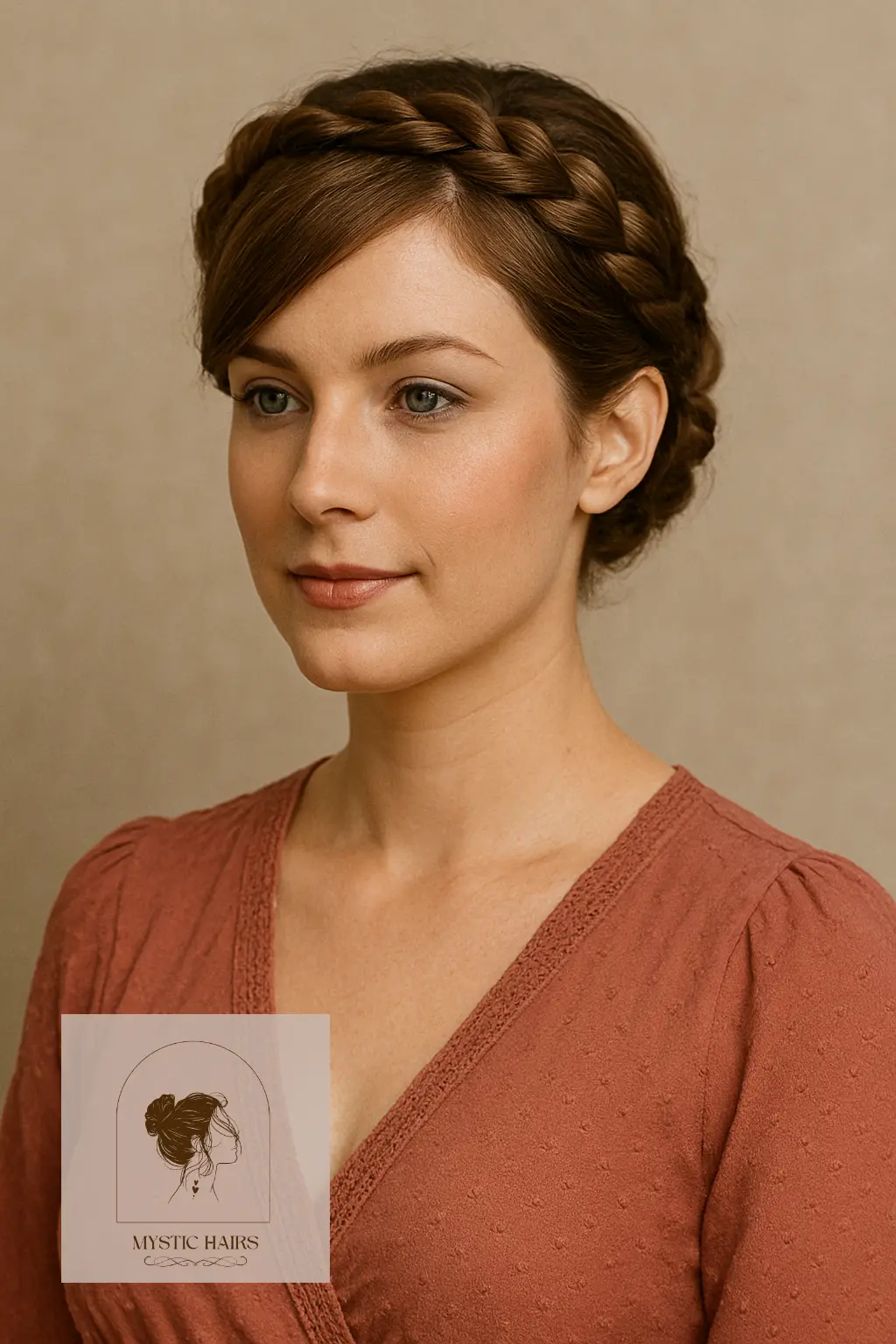 Halo Twist With Tucked Ends