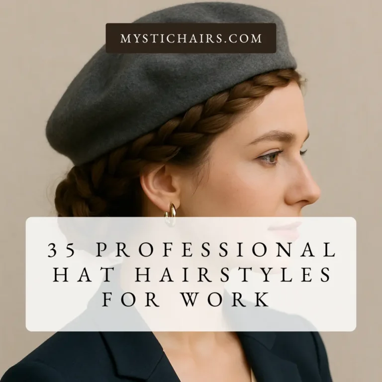 35 Professional Hat Hairstyles for Work That Keep You Stylish All Day