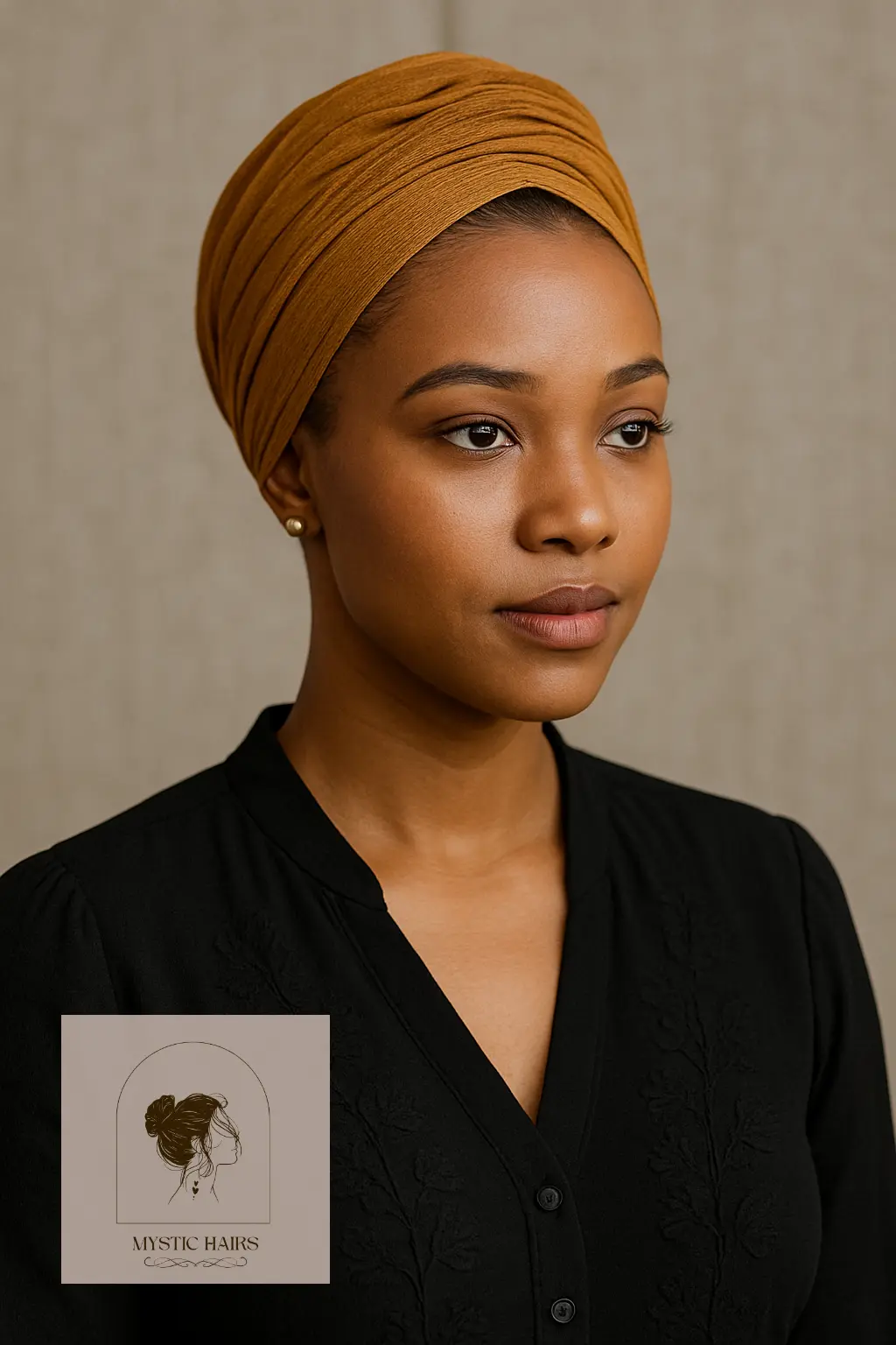 Headwrap Style With Flat Base