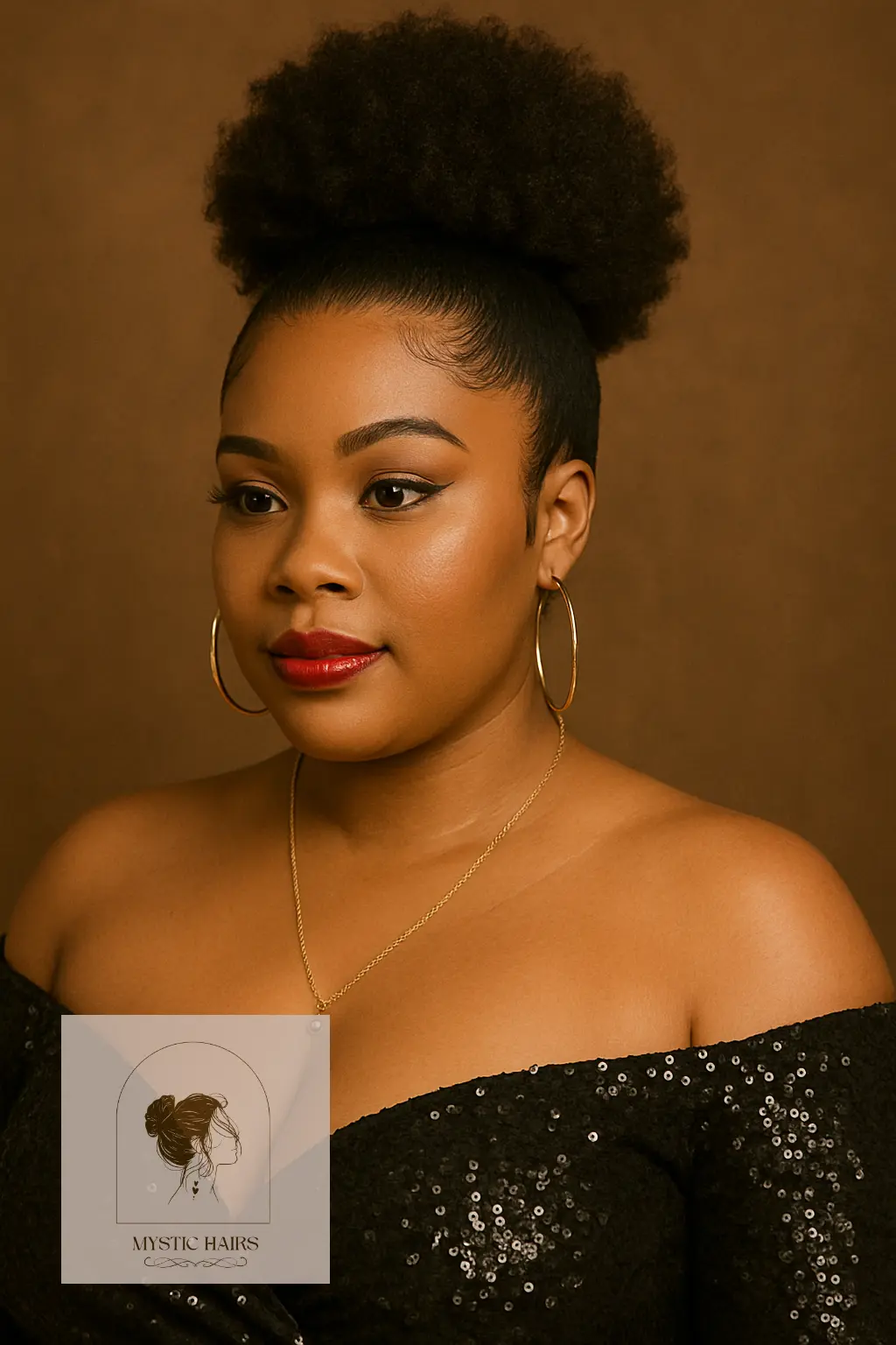 High Puff With Defined Edges