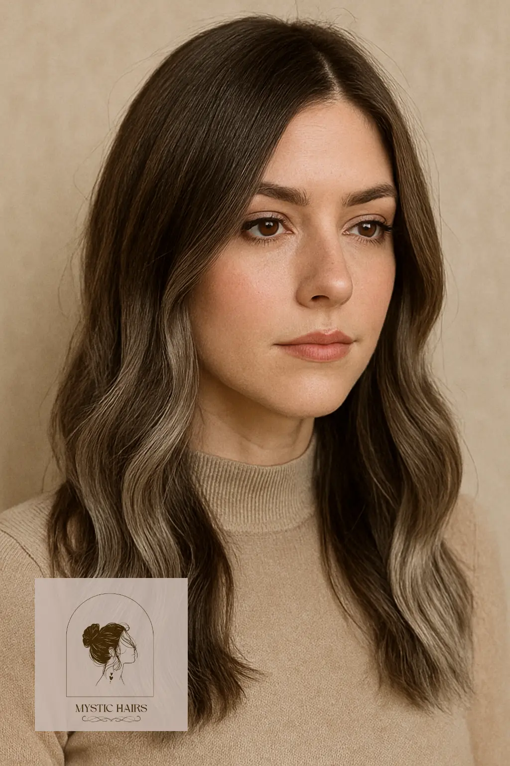 Icy Ash Tones for Brunettes
