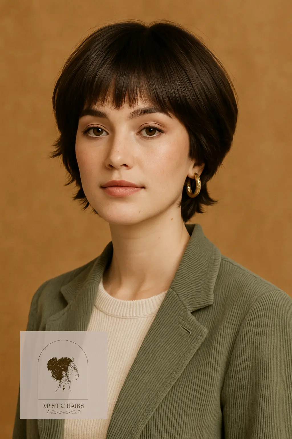 Layered Bowl Cut with Soft Bangs