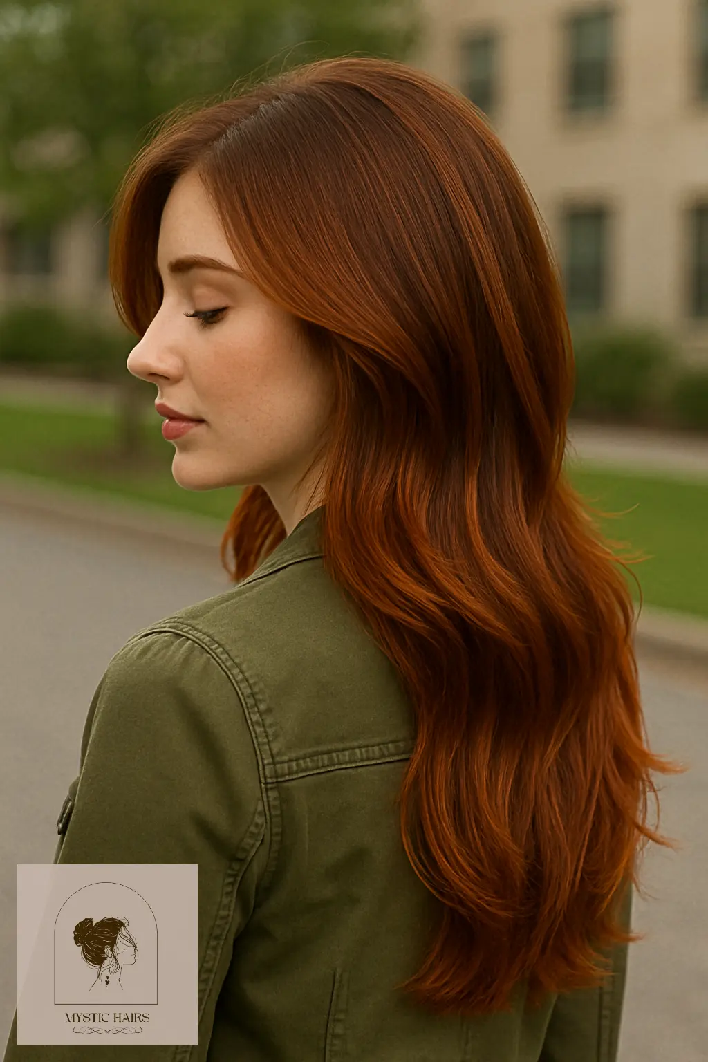 Layered V-Cut with Copper Gradient