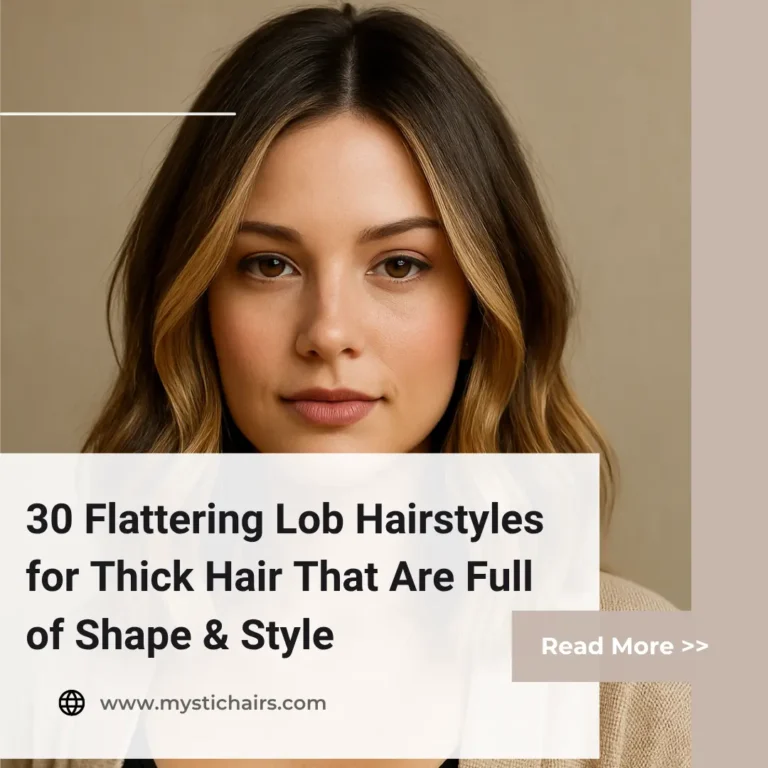 Lob Hairstyles for Thick Hair