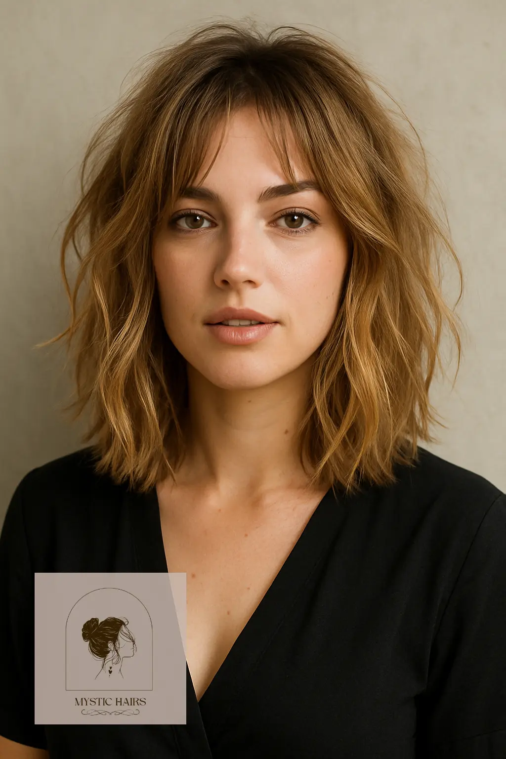 Lob With Tousled Bedhead Texture