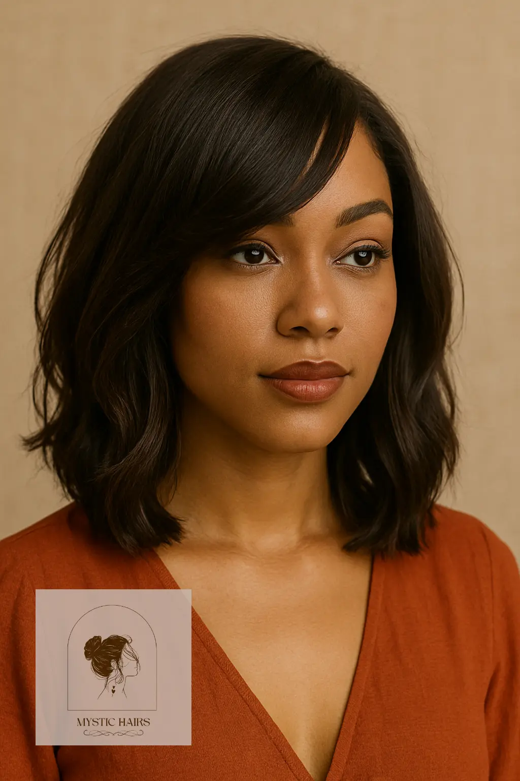 Long Bob With Side-Swept Bangs