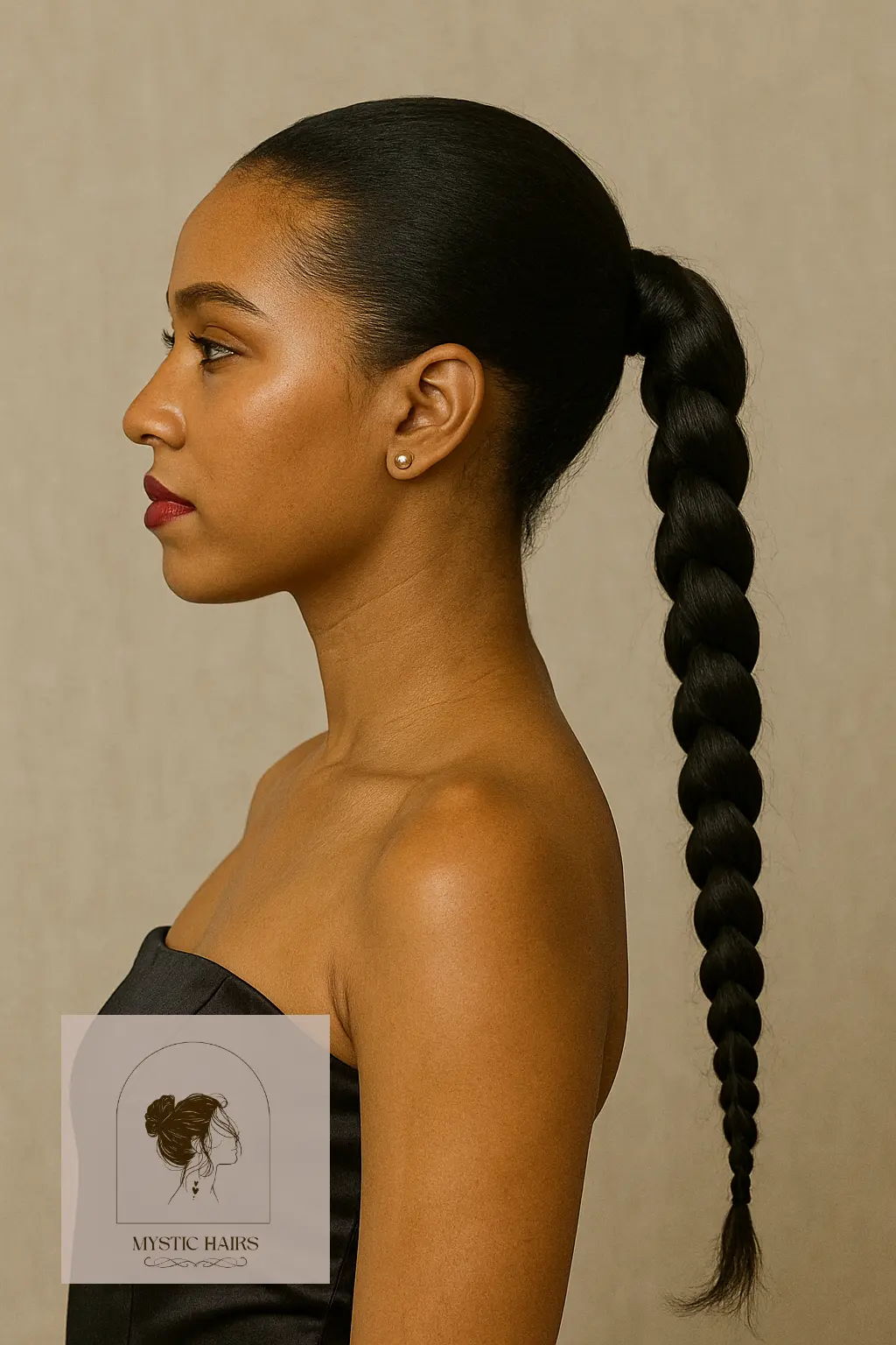 Long Braided Ponytail