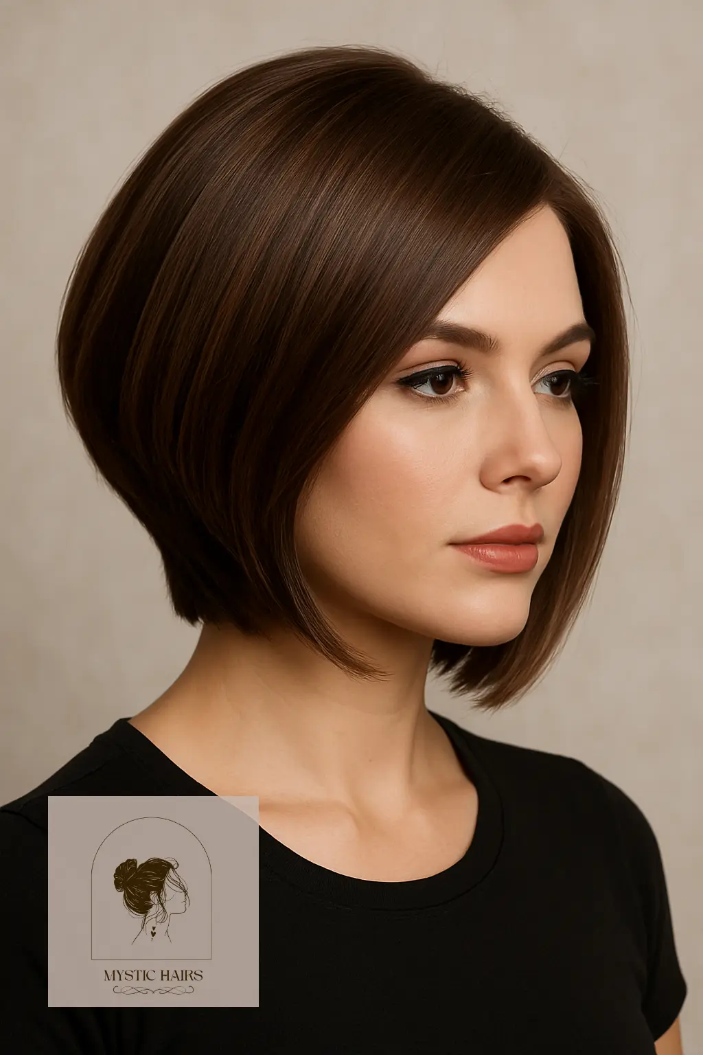 Long Front Bob with Back Stack