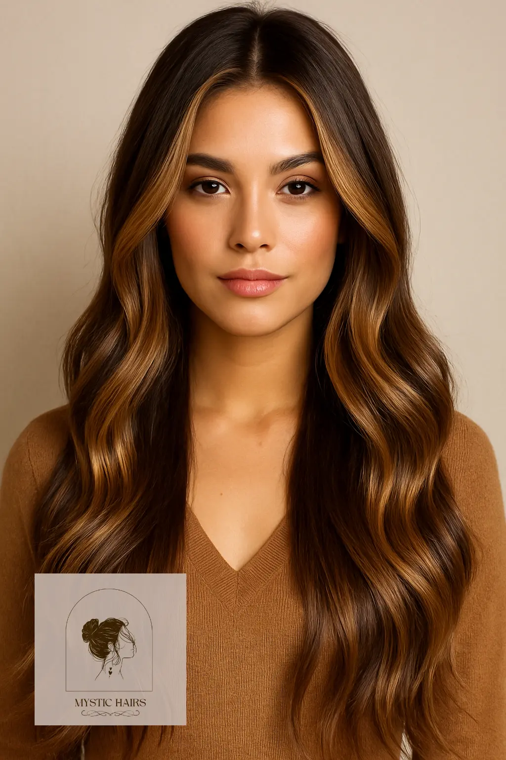 Long Hair with Multi-Dimensional Honey Balayage