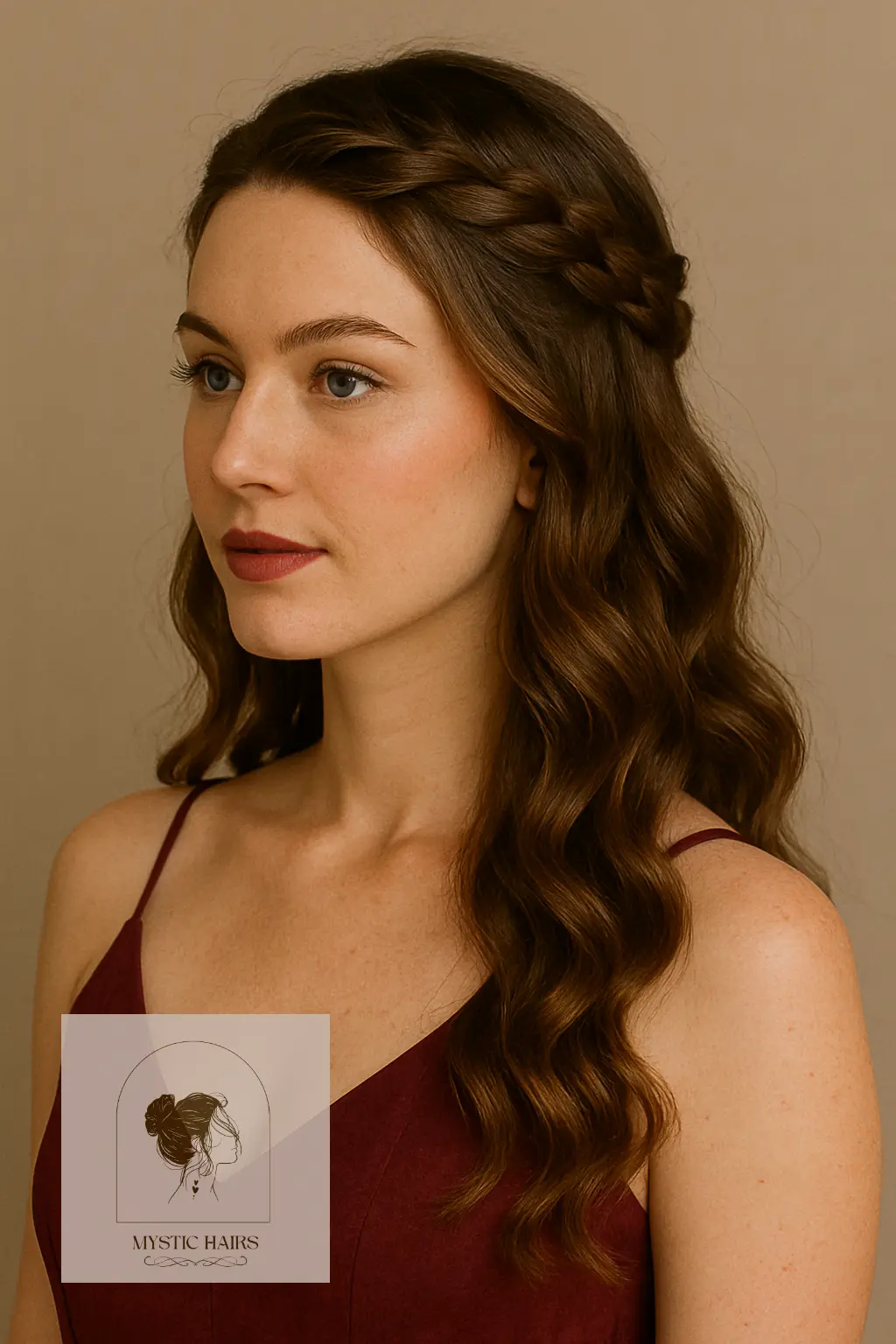 Loose Braided Halo with Waves