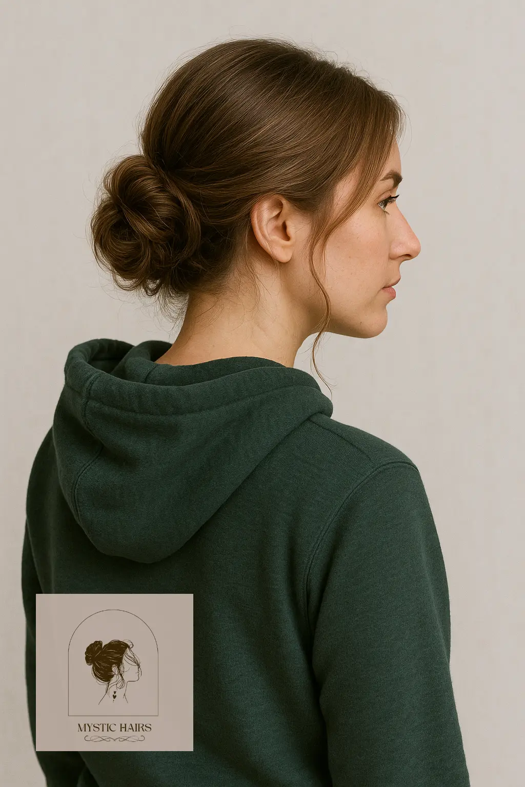 Loose Chignon with Soft Layers