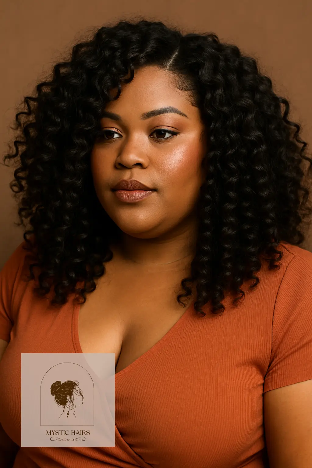 Loose Crochet Curls With Volume