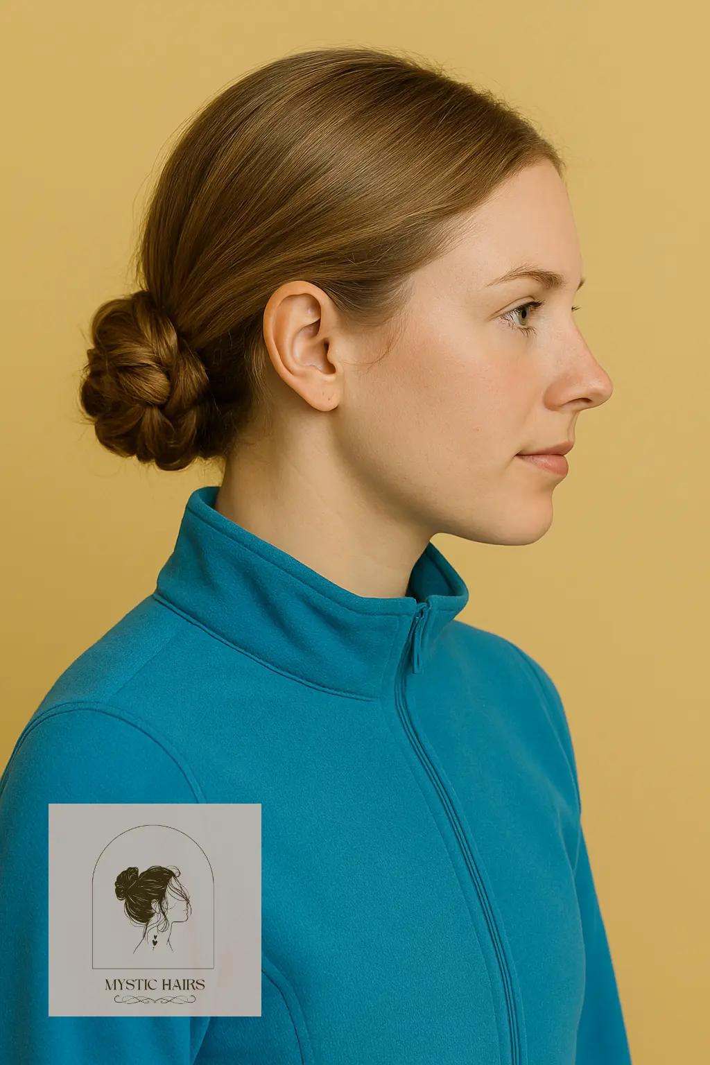 Low Braided Bun