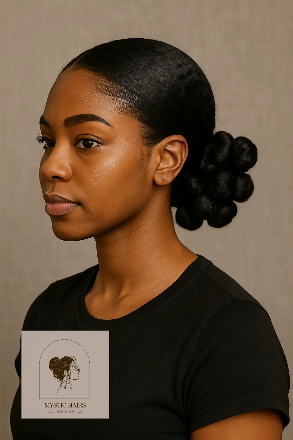 Low Coiled Bantu Knots
