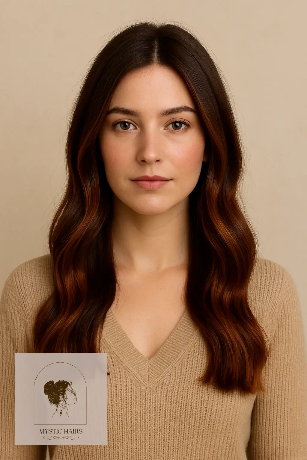 Maple Balayage with Deep Brunette