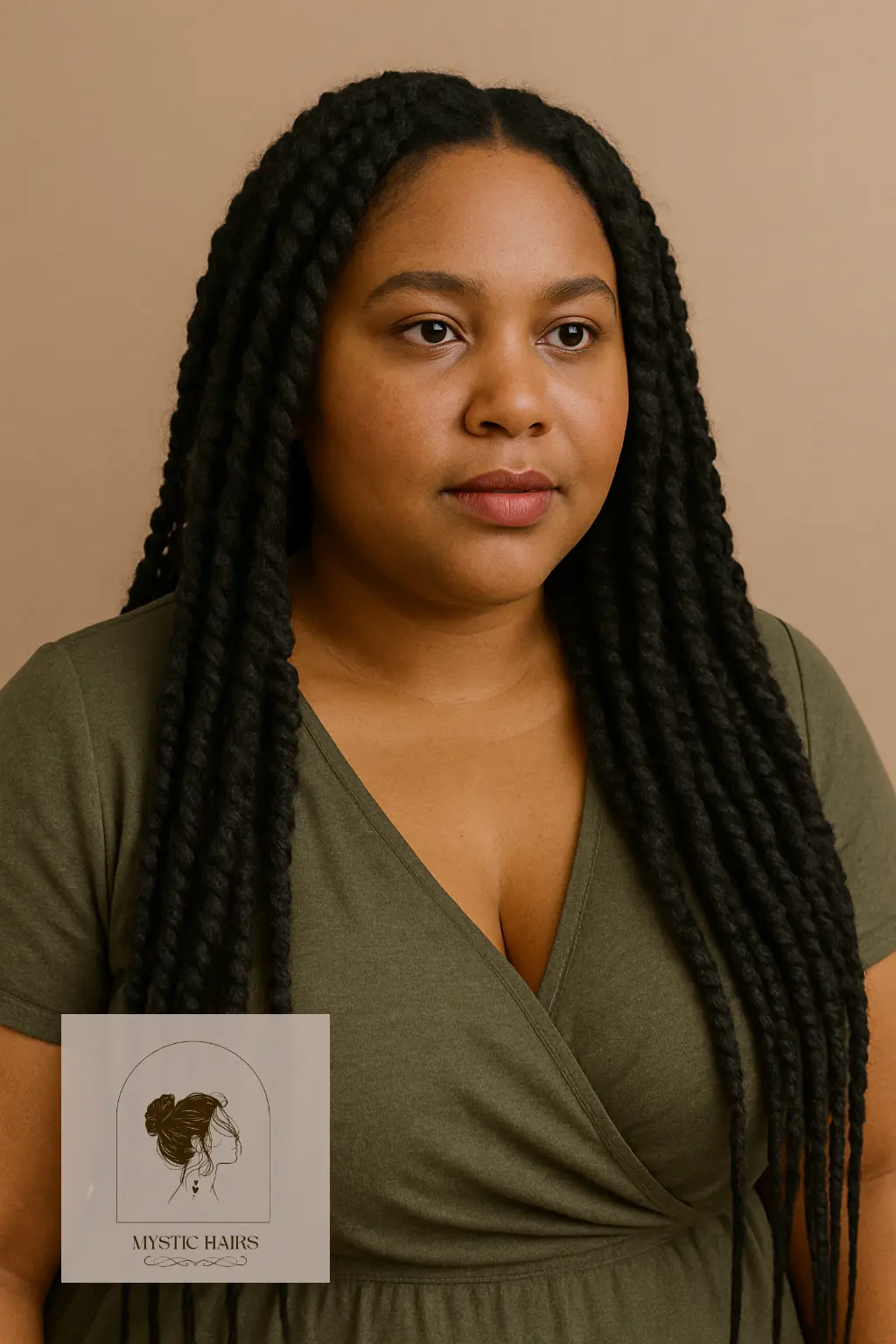 Marley Twists with Natural Texture
